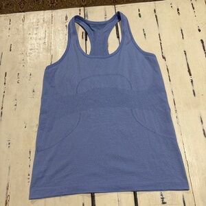 Lululemon Swiftly Tech Racerback Heathered Black size 10 like New